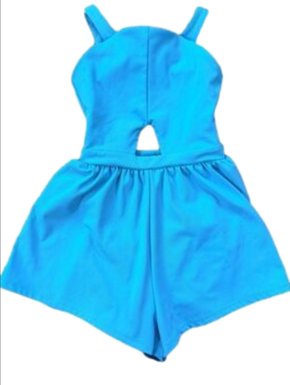 Tiger Friday Aqua Jumpstreet Romper Leotard Shorts - Picture 2 of 9